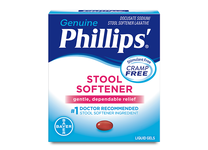 Phillips' Stool Softener product box