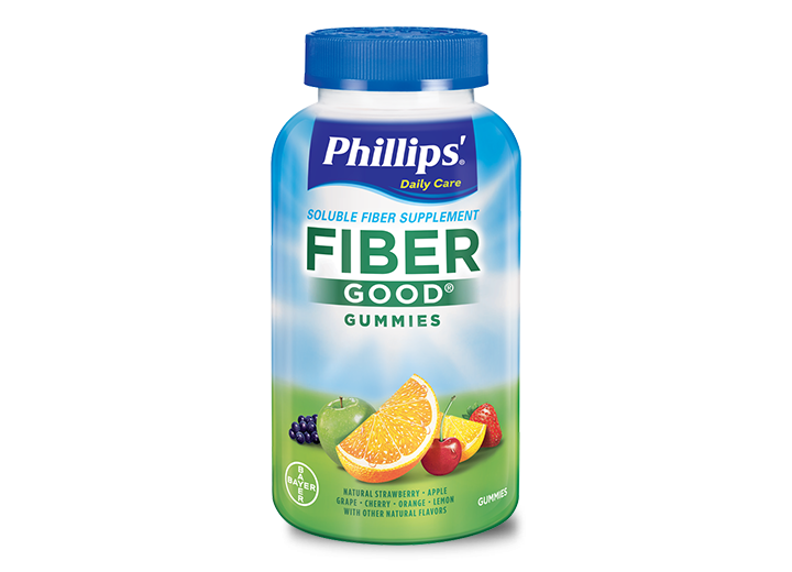 Phillips' Fiber Good Gummies product bottle