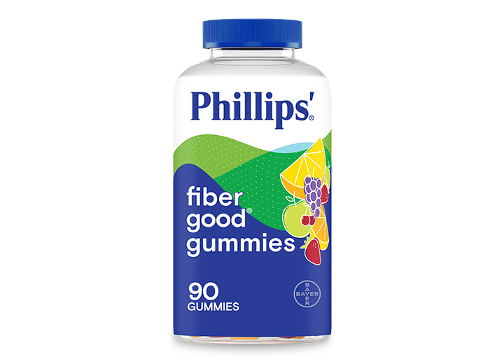 Phillips' Fiber Good Gummies product bottle