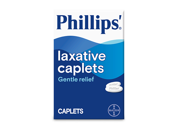 Phillips' Laxative Caplets product box